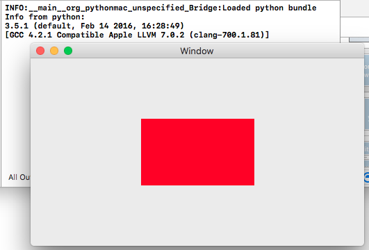 Swift and Python combined output